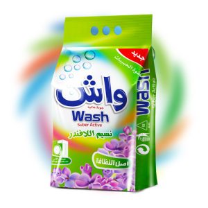 Large Automatic Washing Machine Powder Detergent Sachet – Lavender