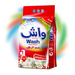 Large Automatic Washing Machine Powder Detergent Sachet – Flowers